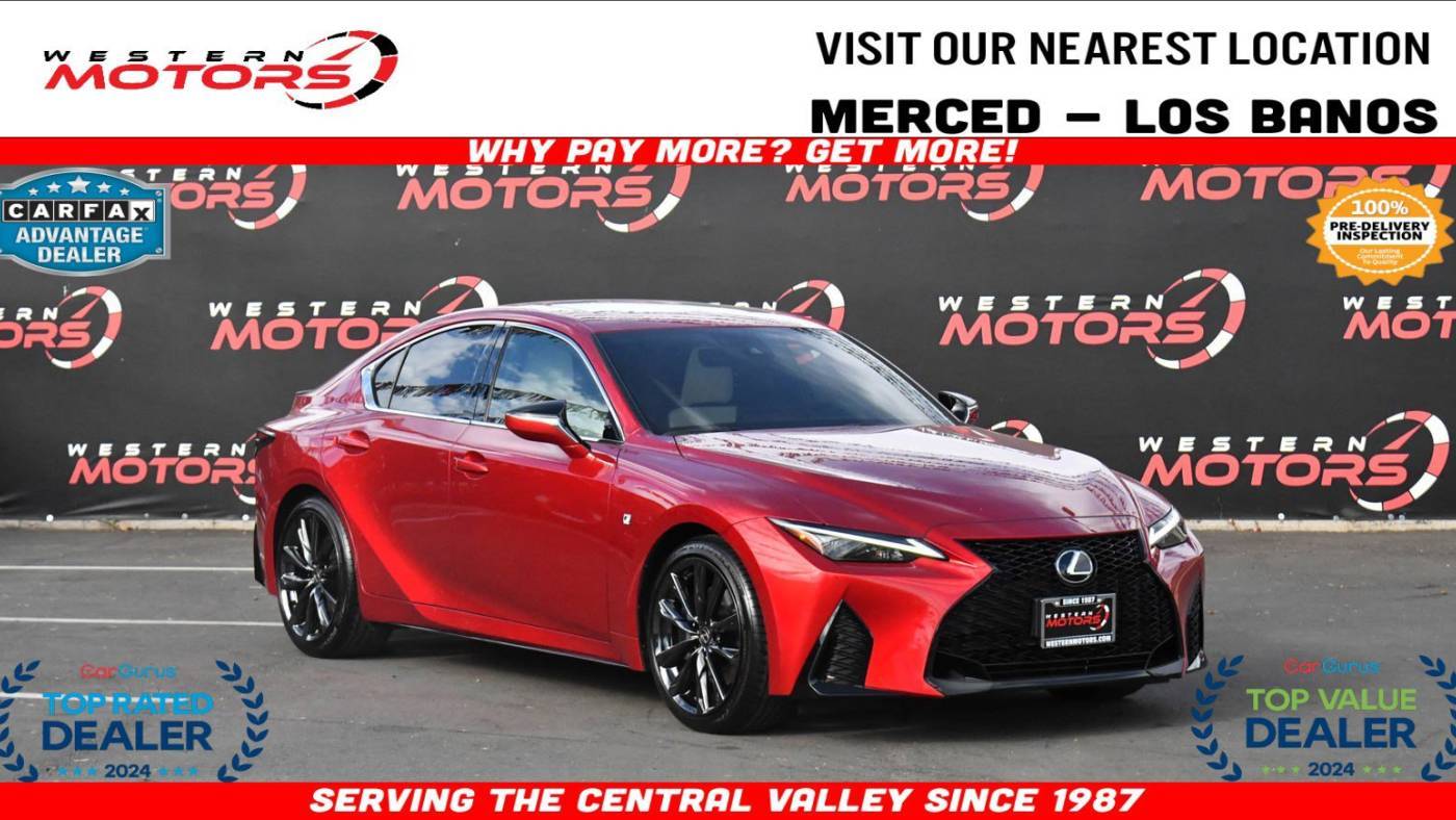 2023 Lexus IS IS 350 F SPORT — Sedan — 1,908 mi — Los Banos, CA