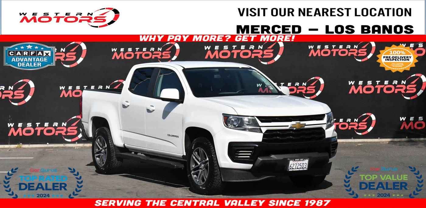 2021 Chevrolet Colorado WT — Pickup Truck — 60,317 mi — Los Banos, CA