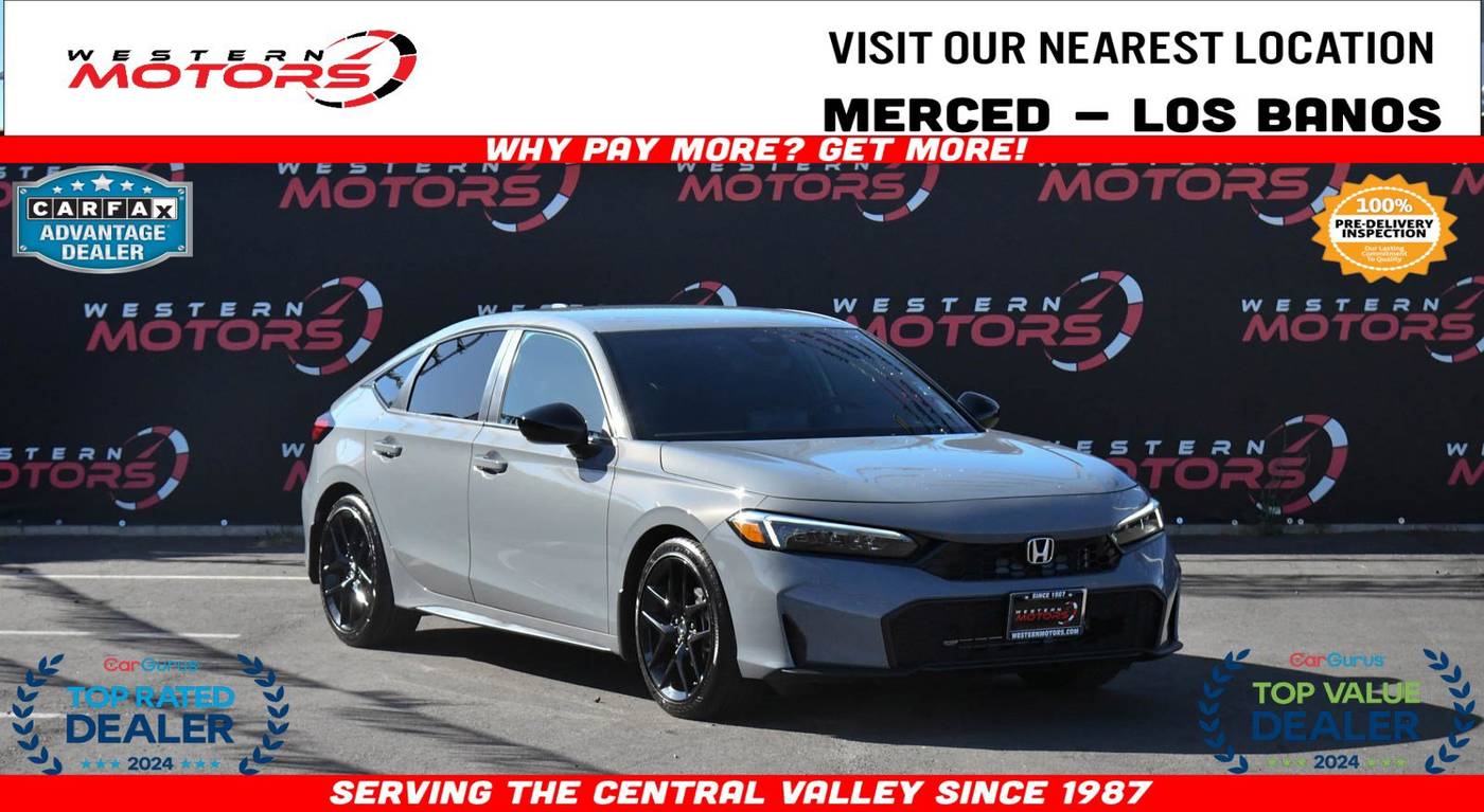 2025 Honda Civic Sport — Hatchback — 1,714 mi — Los Banos, CA