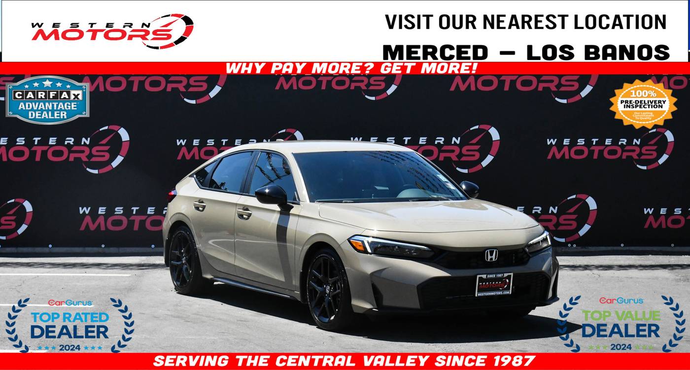 2025 Honda Civic Sport — Hatchback — 3,040 mi — Los Banos, CA