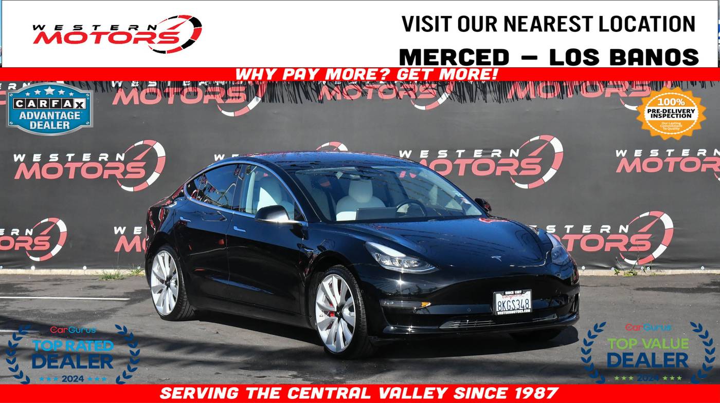 2019 Tesla Model 3 Long Range — Sedan — 47,369 mi — Los Banos, CA