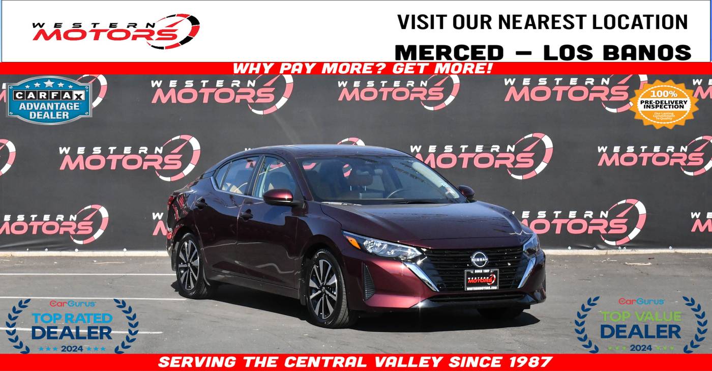2025 Nissan Sentra SV — Sedan — 1,467 mi — Los Banos, CA