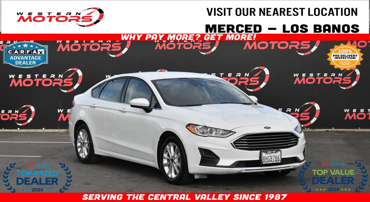 2019 Ford Fusion SE — Sedan — 58,064 mi — Los Banos, CA