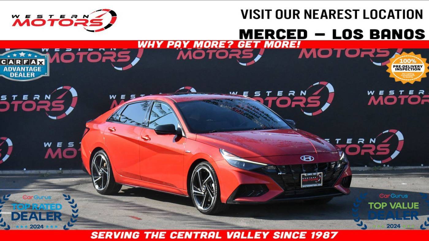 2022 Hyundai Elantra N Line — Sedan — 40,887 mi — Los Banos, CA