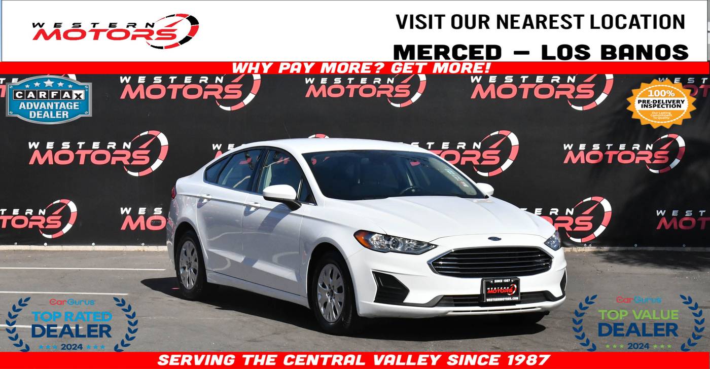 2019 Ford Fusion S — Sedan — 31,203 mi — Los Banos, CA