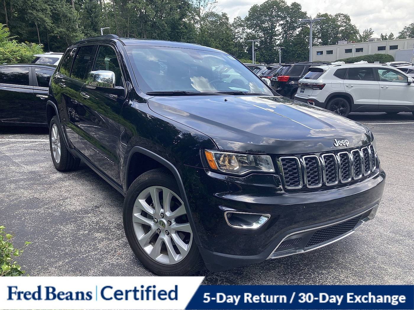 2017 Jeep Grand Cherokee Limited — SUV — 43,889 mi — Devon, PA