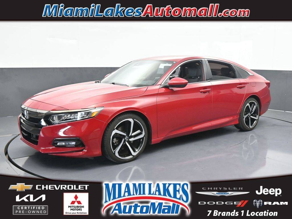 2019 Honda Accord Sport — Sedan — 101,198 mi — Miami Lakes, FL