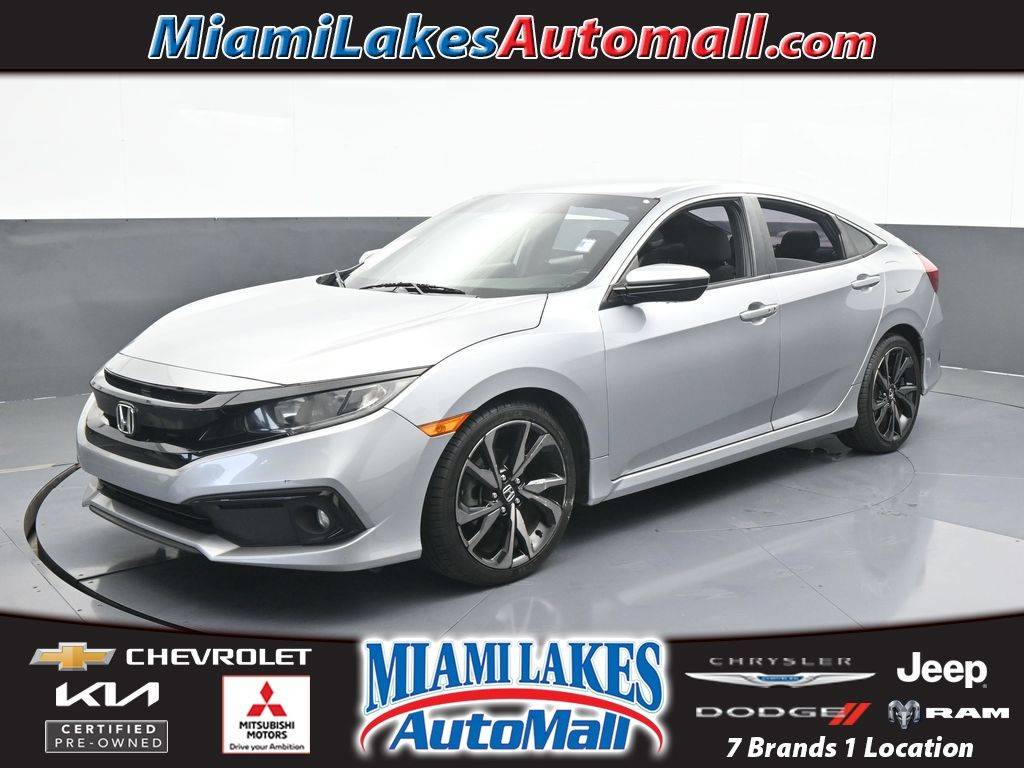2019 Honda Civic Sport — Sedan — 47,125 mi — Miami Lakes, FL