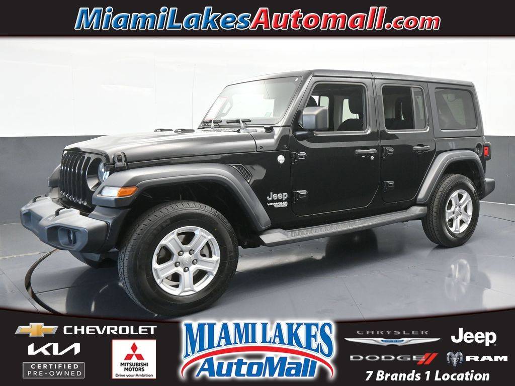 2020 Jeep Wrangler Sport S — SUV — 70,520 mi — Miami Lakes, FL