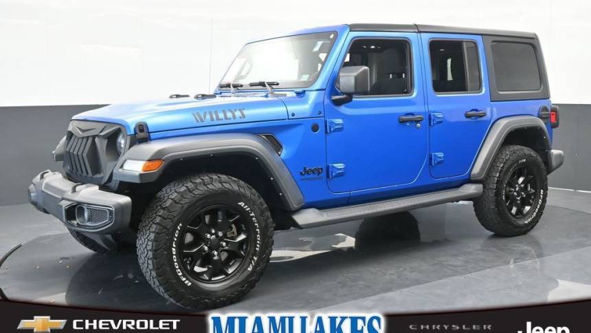 2021 Jeep Wrangler Willys — SUV — 59,850 mi — Miami Lakes, FL