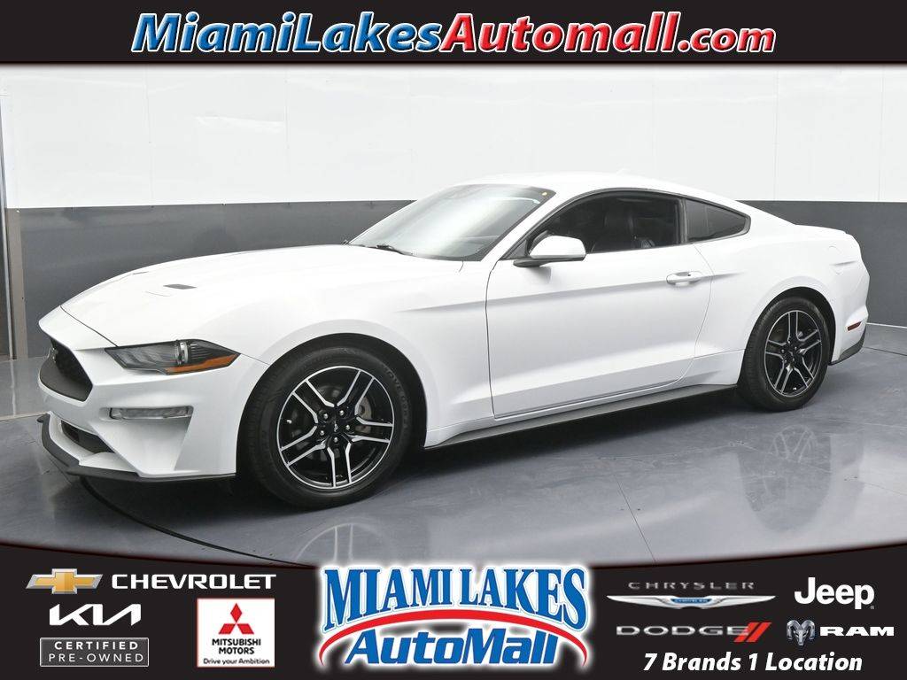 2021 Ford Mustang EcoBoost Premium — Coupe — 74,951 mi — Miami Lakes, FL