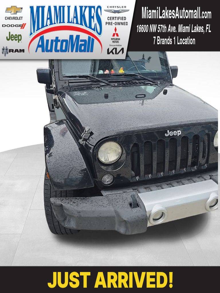2015 Jeep Wrangler Sahara — SUV — 111,284 mi — Miami Lakes, FL