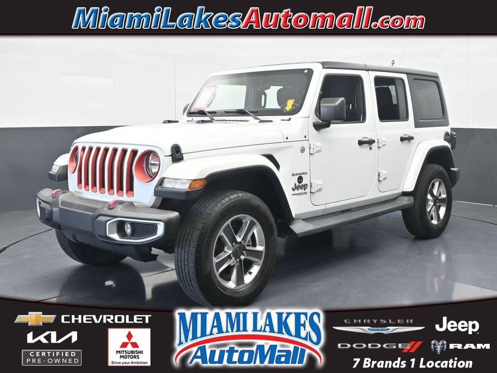 2020 Jeep Wrangler Sahara — SUV — 68,124 mi — Miami Lakes, FL