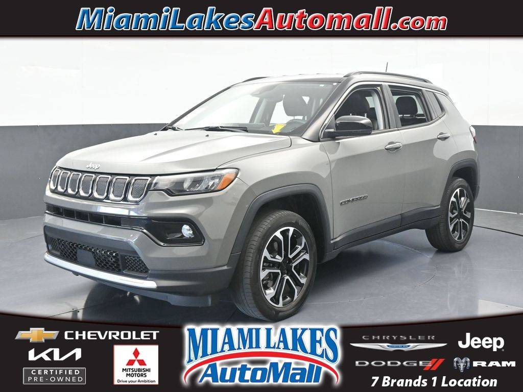 2022 Jeep Compass Limited — SUV — 27,212 mi — Miami Lakes, FL