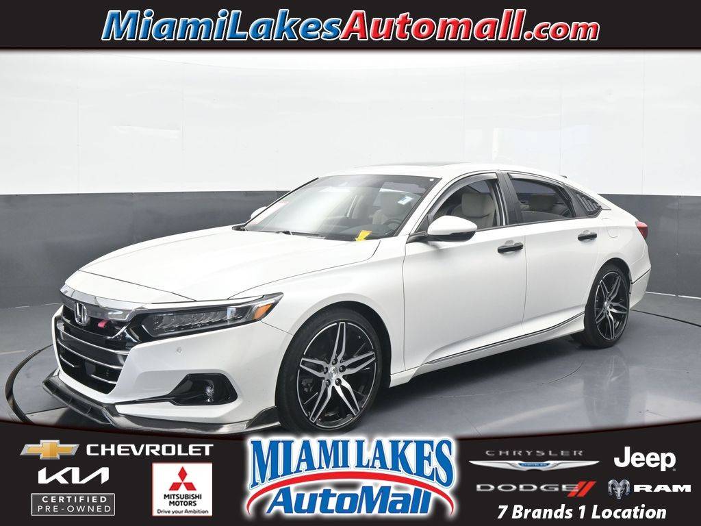 2021 Honda Accord Touring — Sedan — 53,869 mi — Miami Lakes, FL