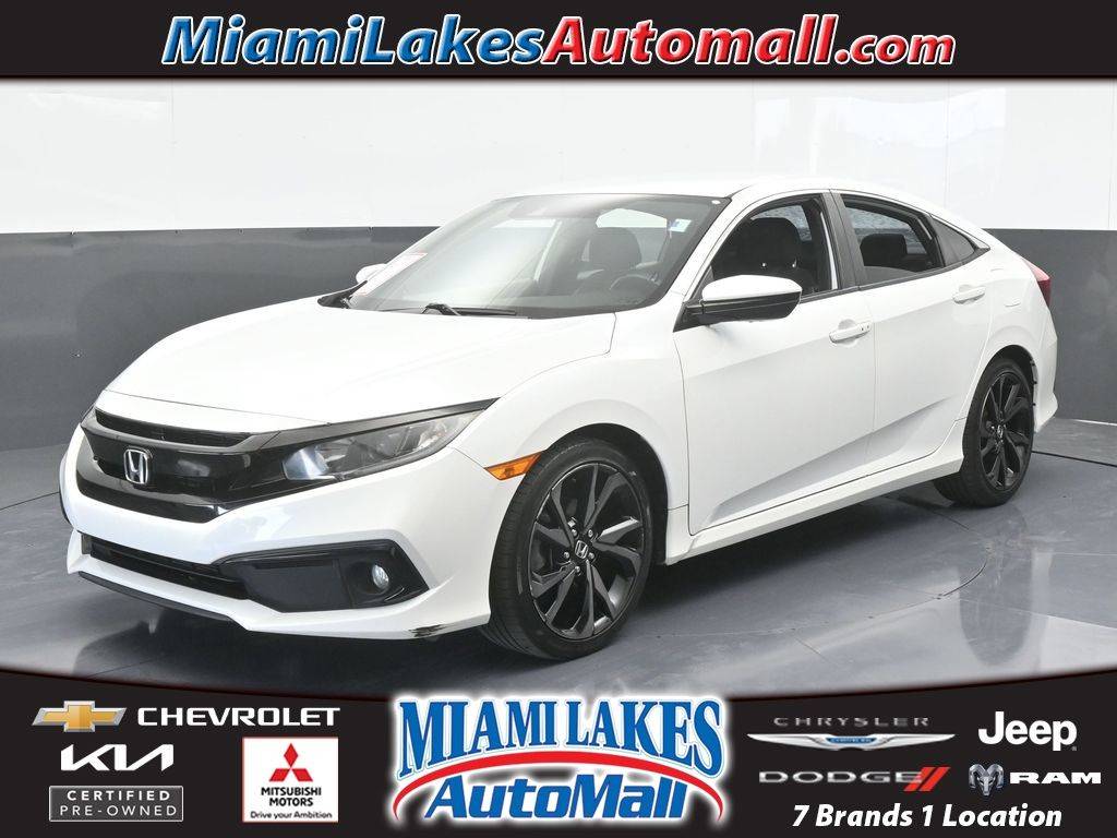 2019 Honda Civic Sport — Sedan — 62,617 mi — Miami Lakes, FL
