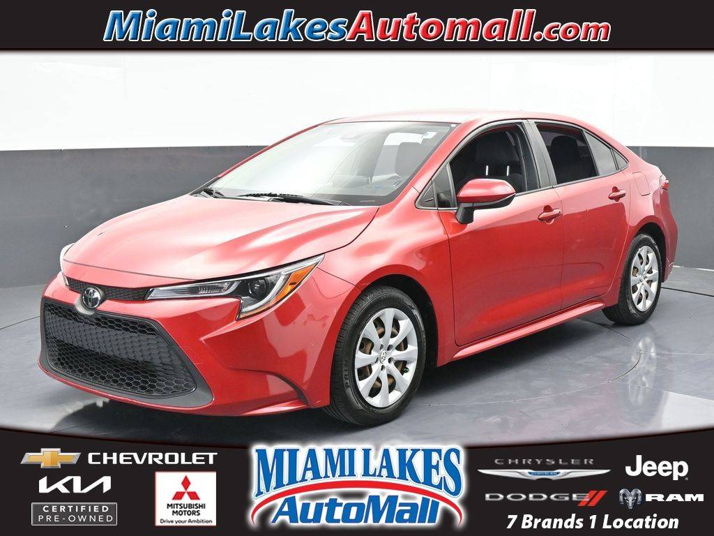 2021 Toyota Corolla LE — Sedan — 93,761 mi — Miami Lakes, FL
