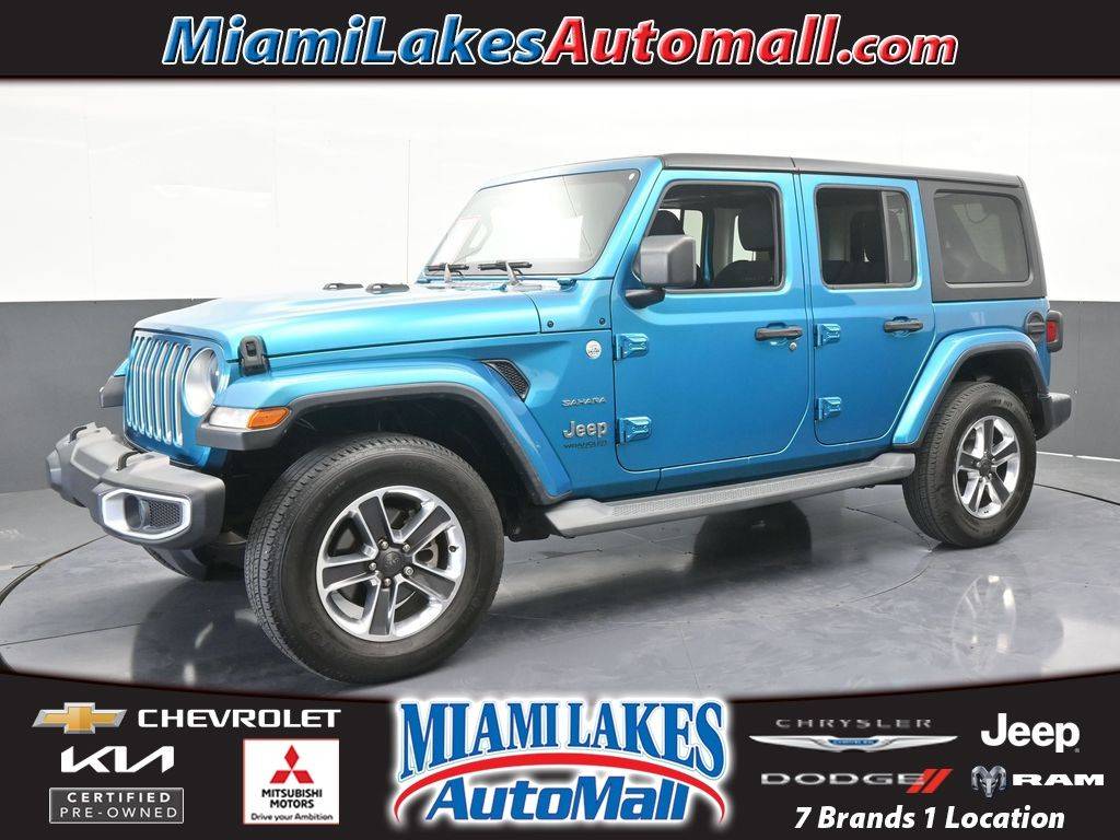 2020 Jeep Wrangler Sahara — SUV — 50,610 mi — Miami Lakes, FL