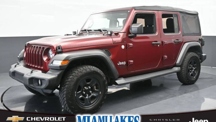 2021 Jeep Wrangler Sport — SUV — 43,980 mi — Miami Lakes, FL