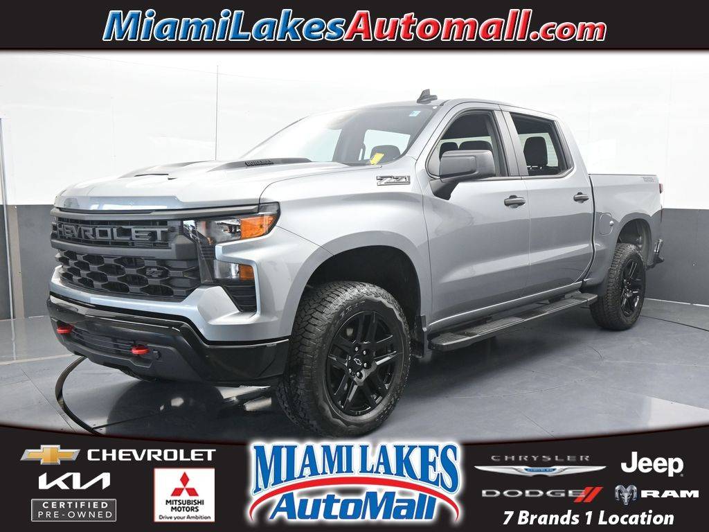 2025 Chevrolet Silverado 1500 Custom Trail Boss — Pickup Truck — 7,959 mi — Miami Lakes, FL