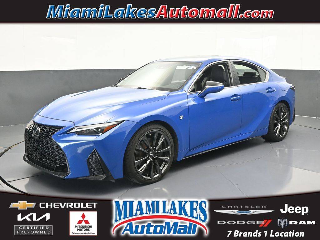 2021 Lexus IS IS 350 F SPORT — Sedan — 48,383 mi — Miami Lakes, FL
