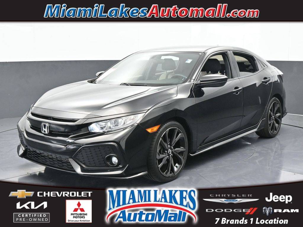 2018 Honda Civic Sport — Hatchback — 85,686 mi — Miami Lakes, FL