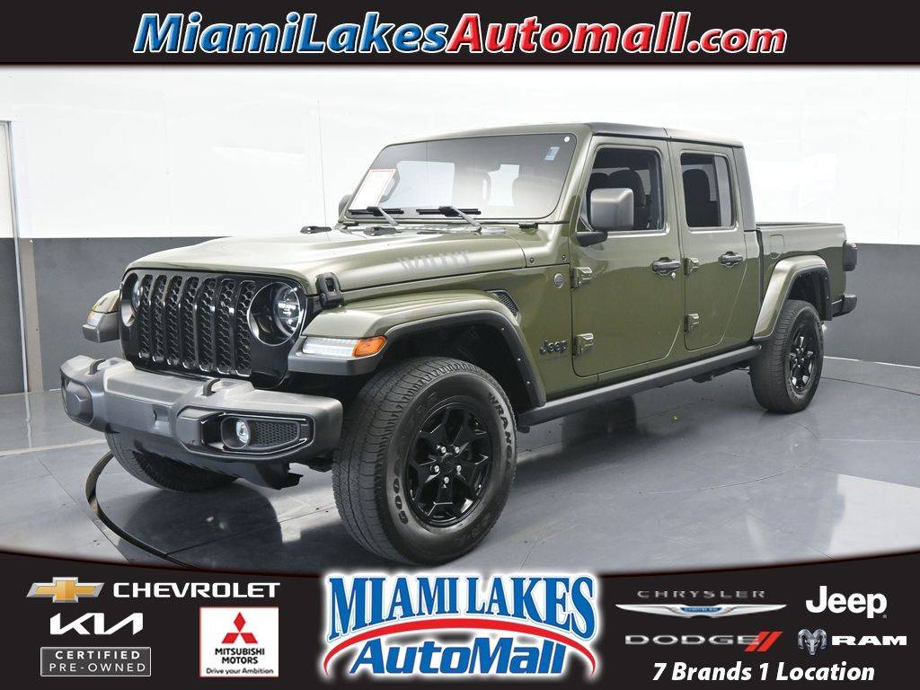 2022 Jeep Gladiator Willys — Pickup Truck — 74,858 mi — Miami Lakes, FL