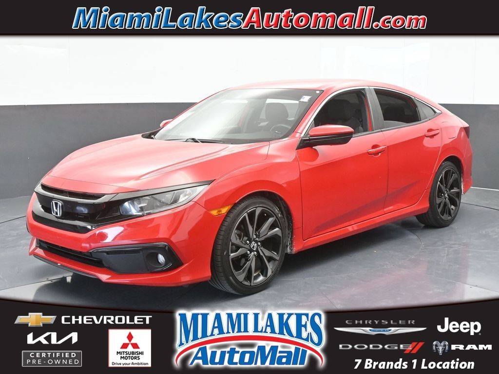 2020 Honda Civic Sport — Sedan — 73,240 mi — Miami Lakes, FL