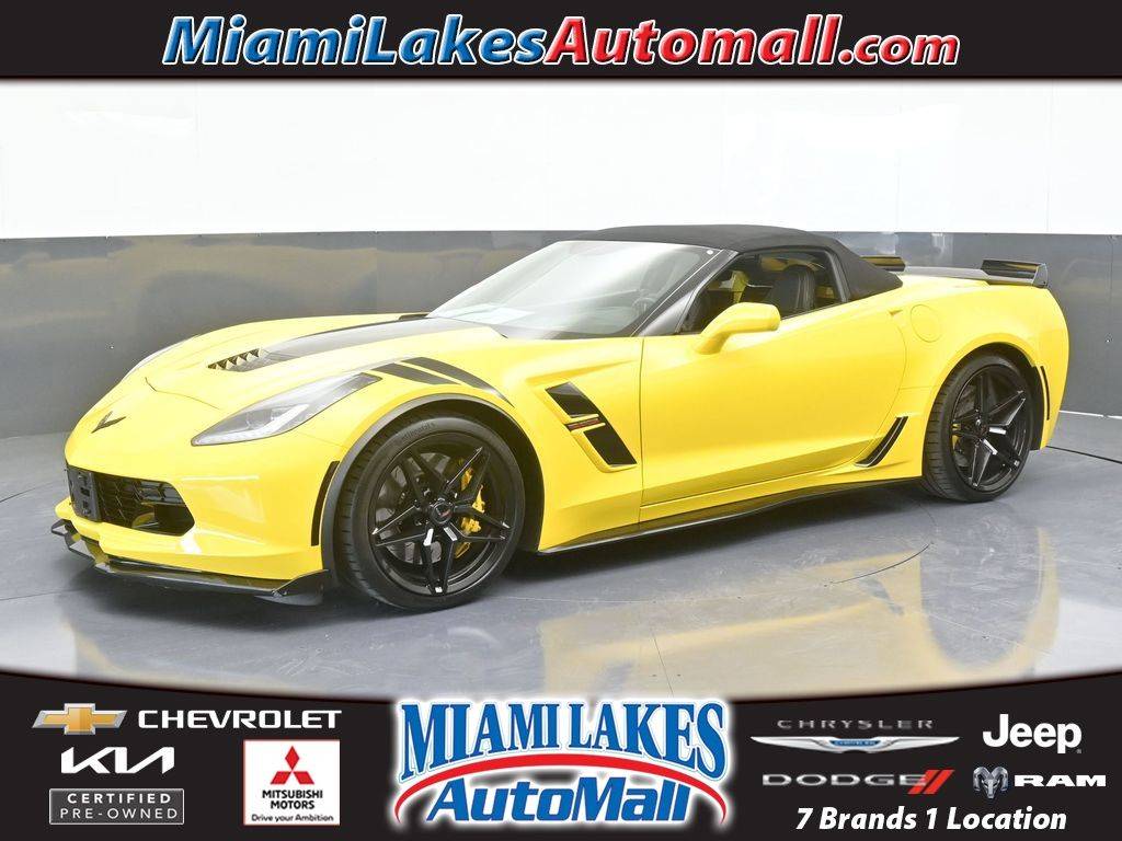 2017 Chevrolet Corvette Grand Sport 3LT — Convertible — 17,053 mi — Miami Lakes, FL