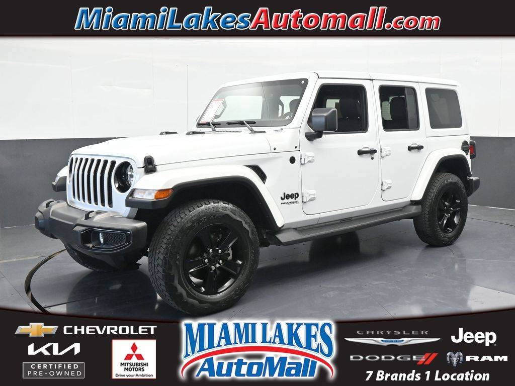 2021 Jeep Wrangler Sahara Altitude — SUV — 23,586 mi — Miami Lakes, FL