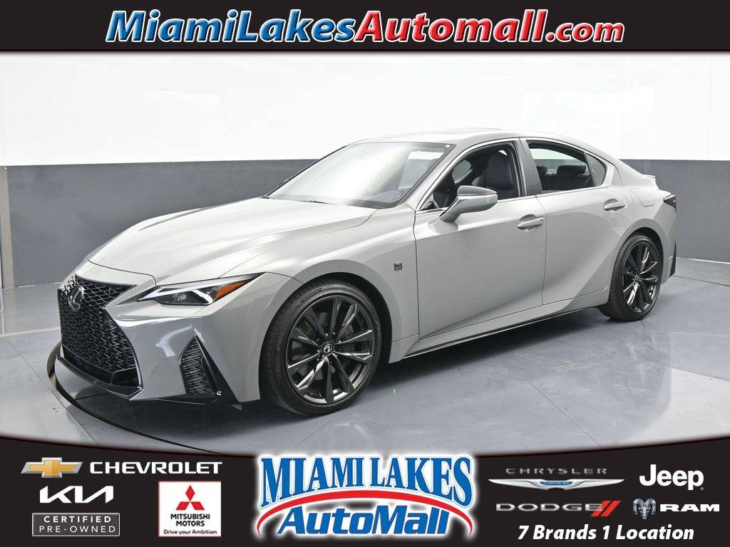 2024 Lexus IS IS 350 F SPORT Design — Sedan — 8,102 mi — Miami Lakes, FL