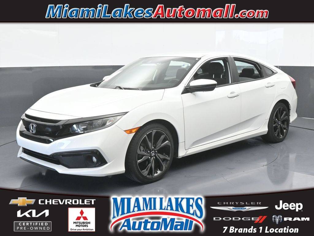 2021 Honda Civic Sport — Sedan — 27,205 mi — Miami Lakes, FL