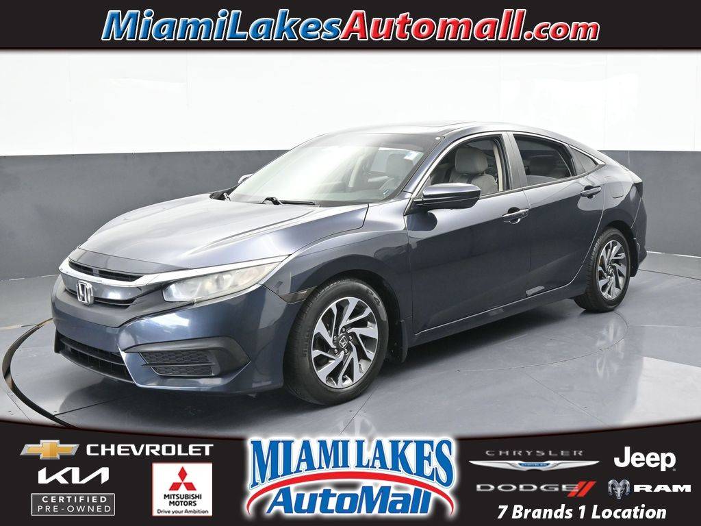 2017 Honda Civic EX — Sedan — 88,127 mi — Miami Lakes, FL