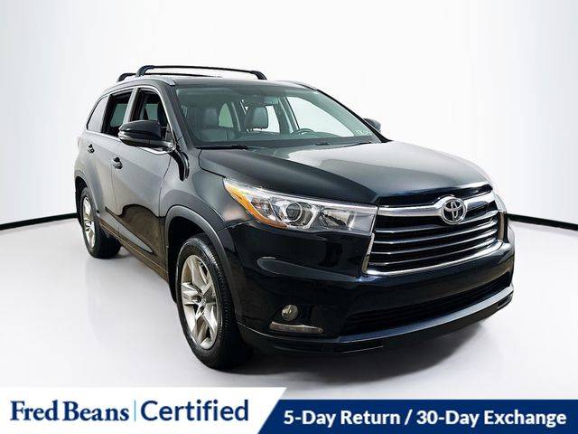 2015 Toyota Highlander Limited — SUV — 106,504 mi — Langhorne, PA
