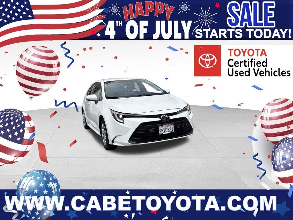 2023 Toyota Corolla Hybrid LE — Sedan — 12,171 mi — Long Beach, CA