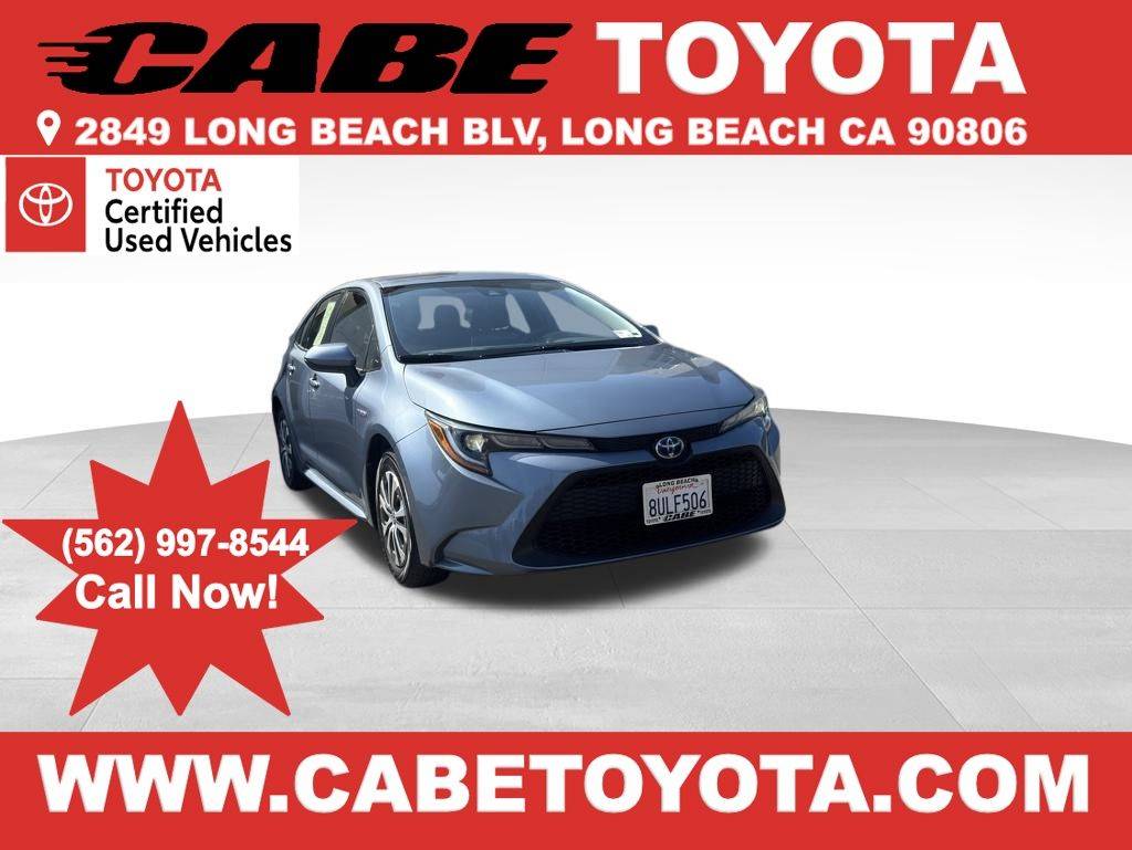 2021 Toyota Corolla Hybrid LE — Sedan — 41,231 mi — Long Beach, CA