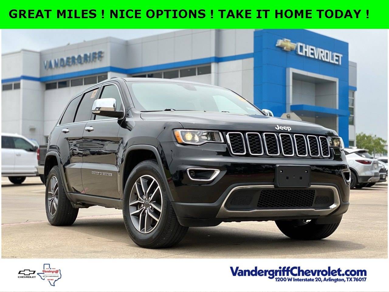 2021 Jeep Grand Cherokee WK Limited — SUV — 24,166 mi — Arlington, TX