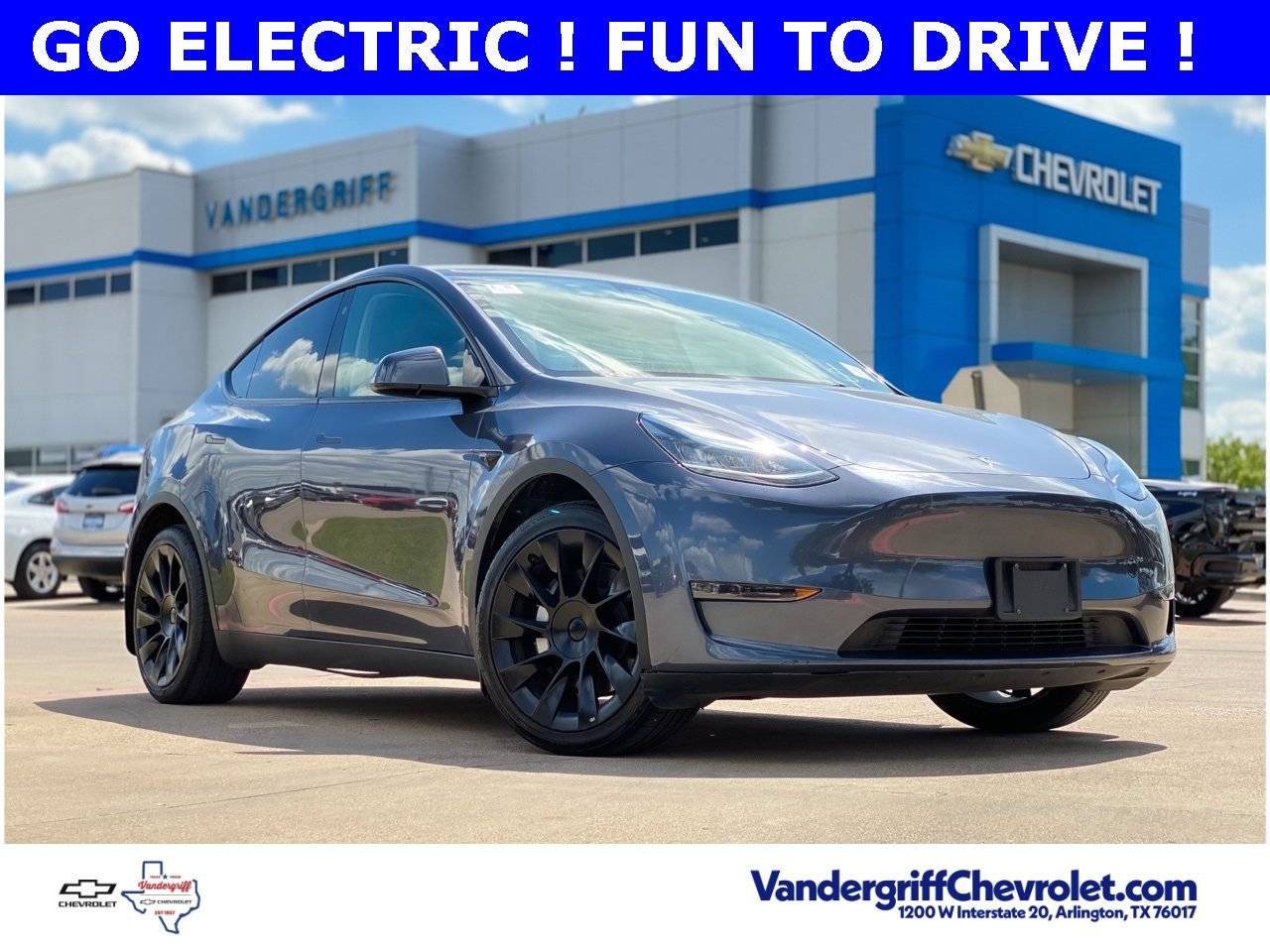 2023 Tesla Model Y Long Range — SUV — 37,159 mi — Arlington, TX
