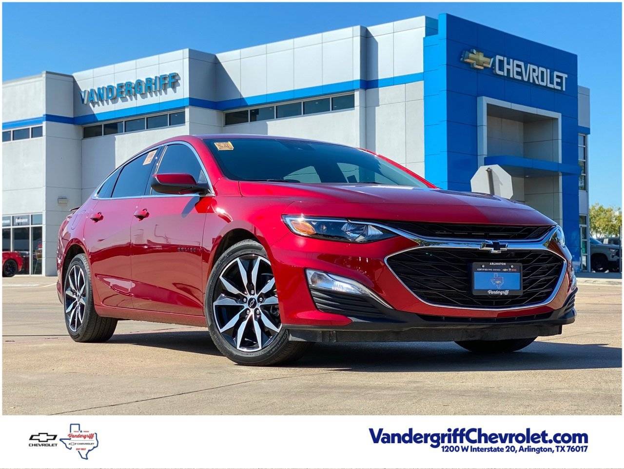 2025 Chevrolet Malibu RS — Sedan — 10,545 mi — Arlington, TX
