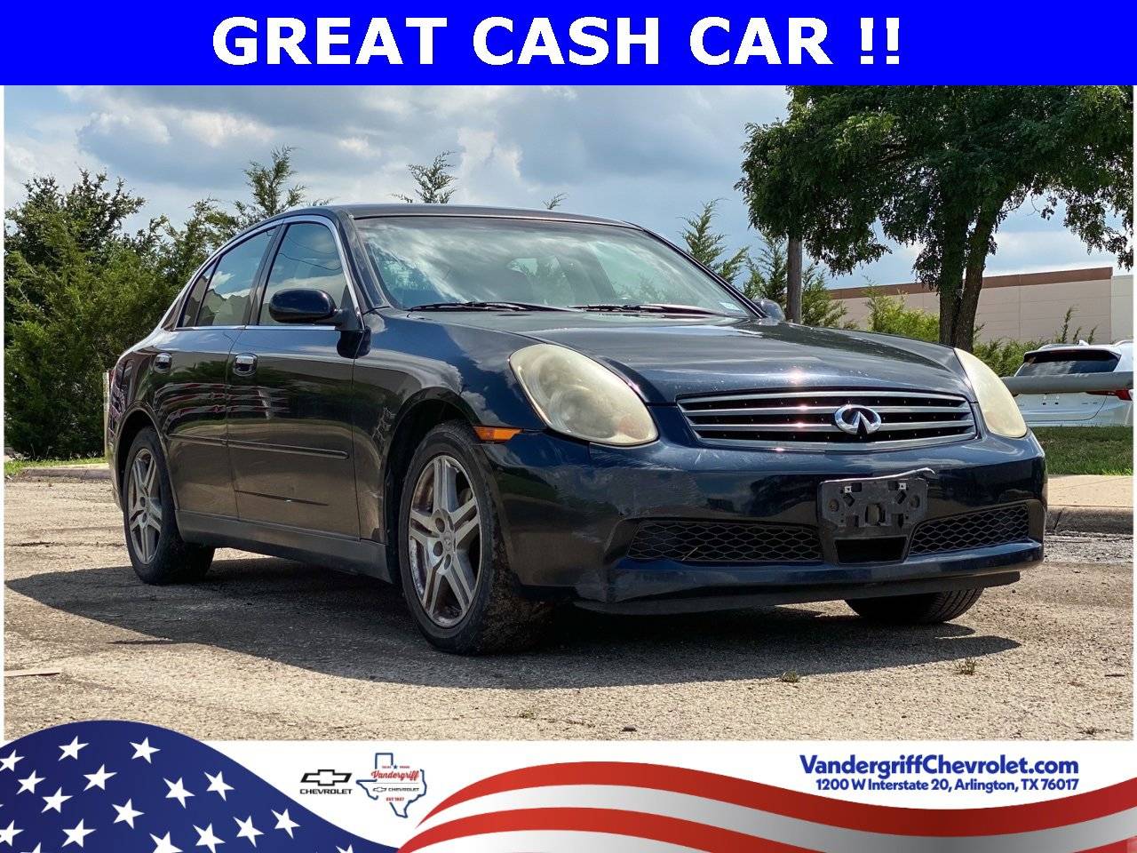 2005 INFINITI G G35x — Sedan — 145,181 mi — Arlington, TX