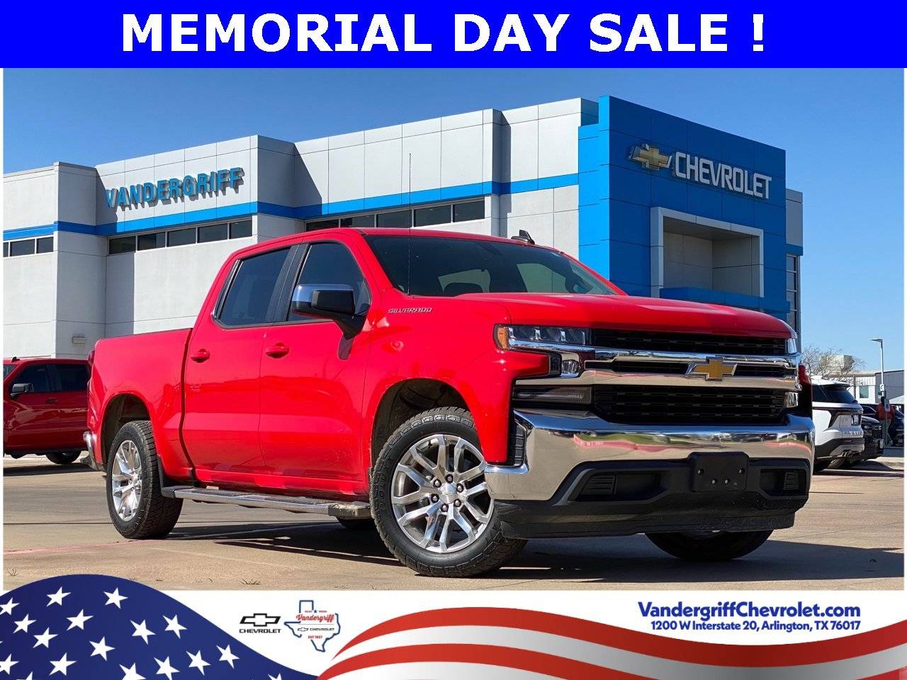 2020 Chevrolet Silverado 1500 LT — Pickup Truck — 110,287 mi — Arlington, TX