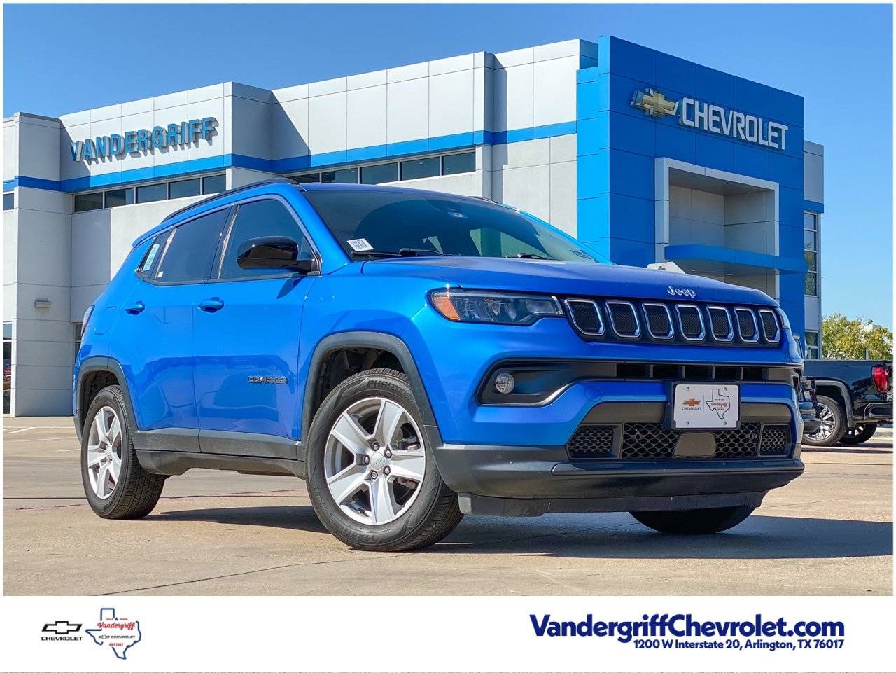 2022 Jeep Compass Latitude — SUV — 65,018 mi — Arlington, TX