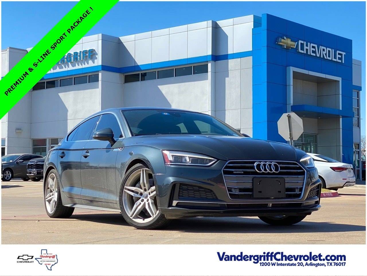 2019 Audi A5 Premium Plus — Hatchback — 77,535 mi — Arlington, TX