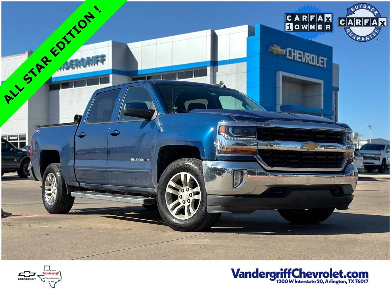 2018 Chevrolet Silverado 1500 LT — Pickup Truck — 173,804 mi — Arlington, TX
