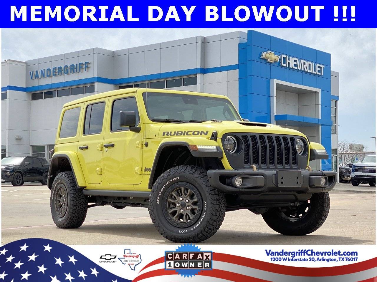 2023 Jeep Wrangler Rubicon 392 — SUV — 10,407 mi — Arlington, TX