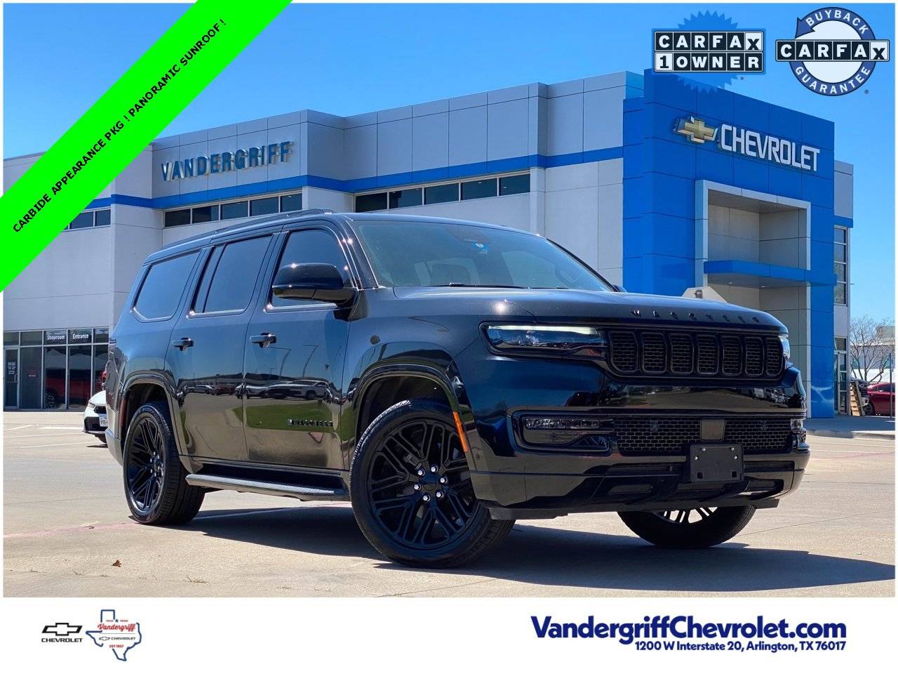 2023 Jeep Wagoneer Carbide — SUV — 51,757 mi — Arlington, TX