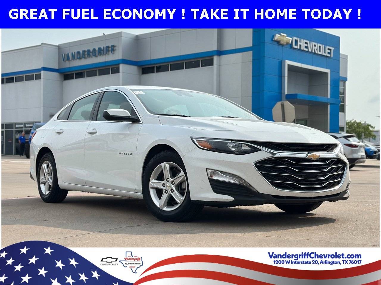 2024 Chevrolet Malibu LT — Sedan — 45,111 mi — Arlington, TX