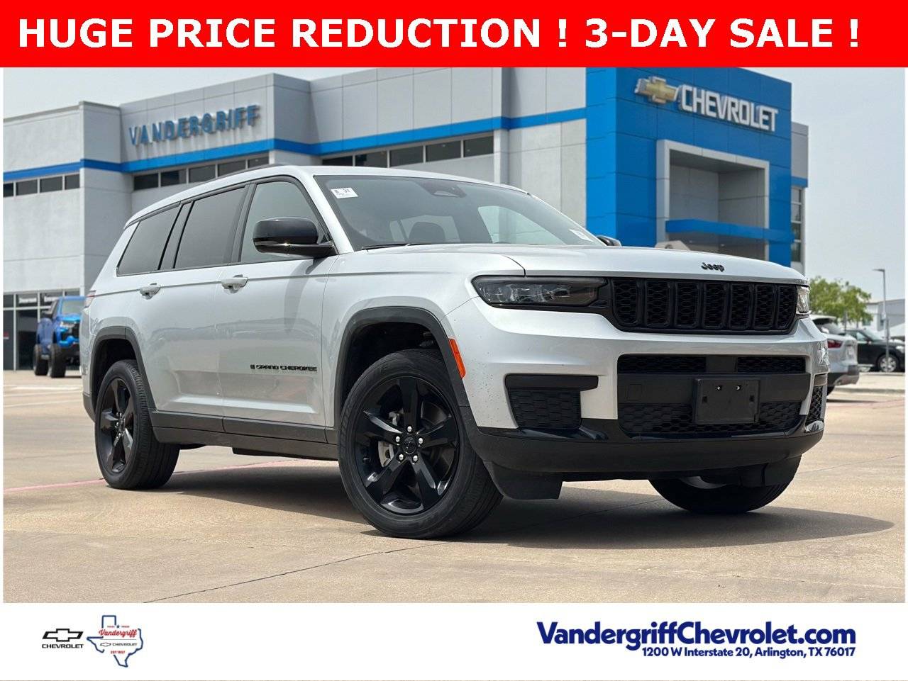2023 Jeep Grand Cherokee Altitude — SUV — 48,265 mi — Arlington, TX
