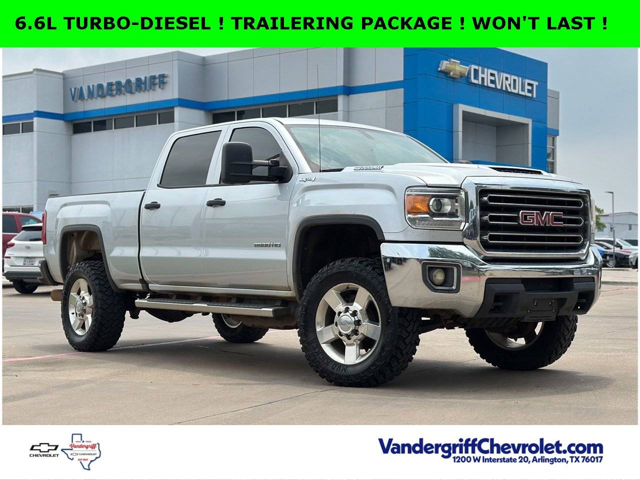 2018 GMC Sierra 2500HD Base — Pickup Truck — 127,341 mi — Arlington, TX