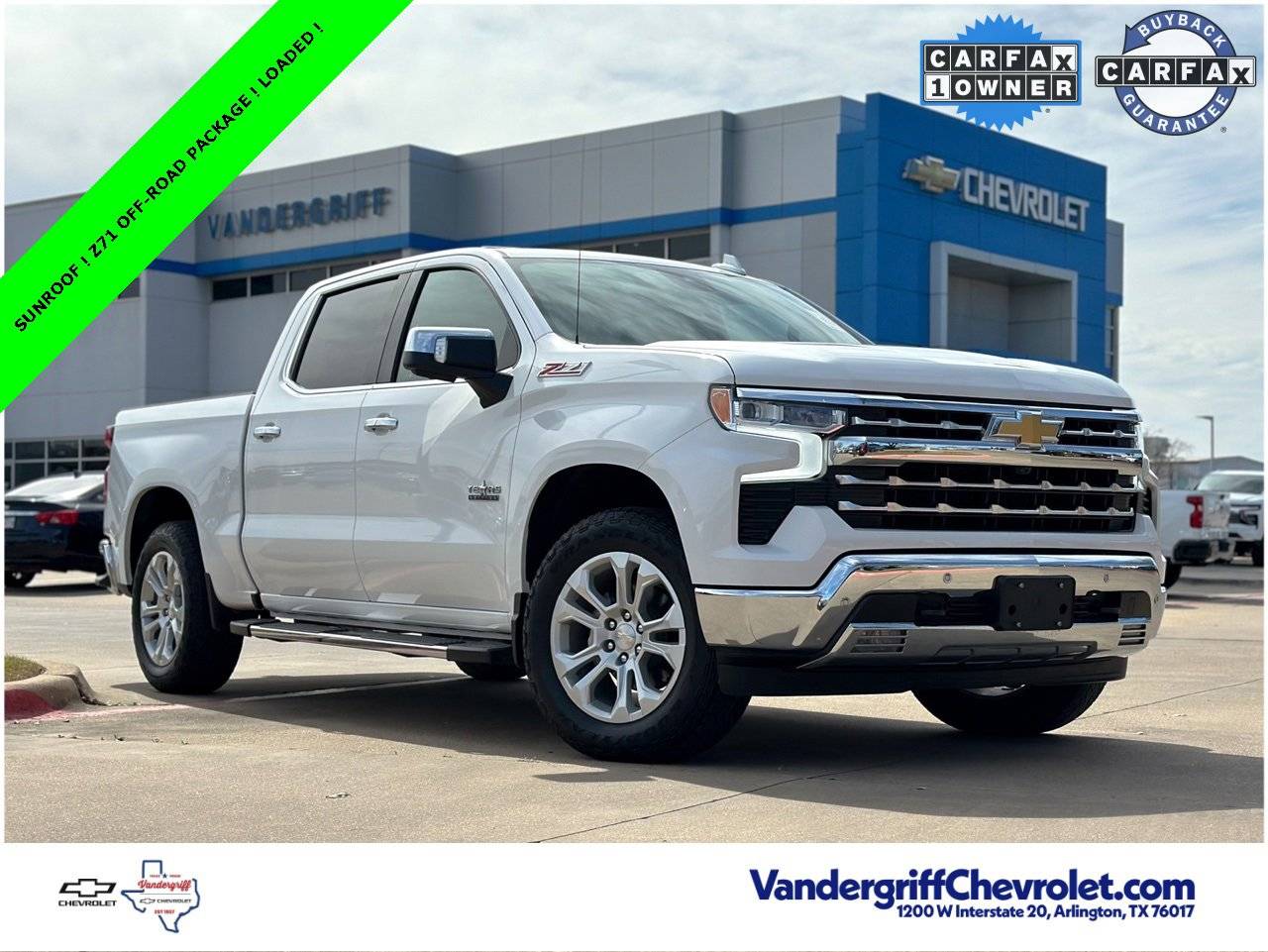 2022 Chevrolet Silverado 1500 LTZ — Pickup Truck — 39,303 mi — Arlington, TX